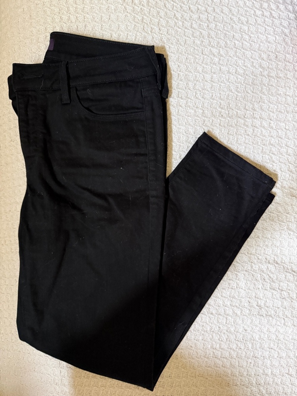 NYDJ Black Slim Cut Classic Lightweight Jeans
